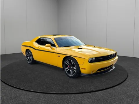 Yellow 2012 Dodge Challenger SRT8 392 Coupe 2D for sale in Jacksonville, FL