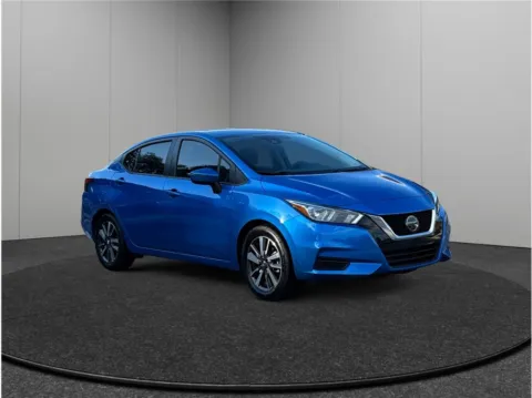 Blue 2020 Nissan Versa SV Sedan 4D for sale in Jacksonville, FL
