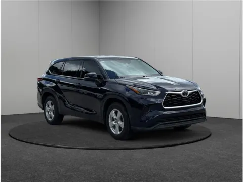 Blue 2021 Toyota Highlander L Sport Utility 4D for sale in Jacksonville, FL