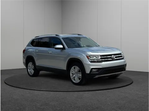 Silver 2019 Volkswagen Atlas SE 4Motion w/Tech Pkg Sport Utility 4D for sale in Jacksonville, FL