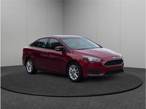 Red 2017 Ford Focus SE Sedan 4D for sale in Jacksonville, FL