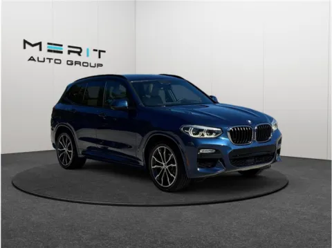 Blue 2019 BMW X3 sDrive30i Sport Utility 4D for sale in Jacksonville, FL