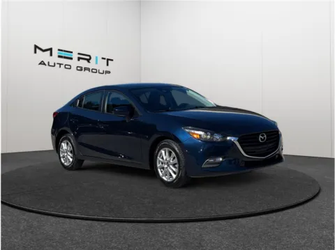 Blue 2018 Mazda MAZDA3 Sport Sedan 4D for sale in Jacksonville, FL
