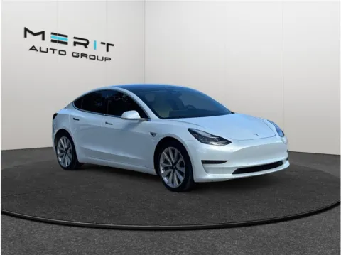 White 2019 Tesla Model 3 Long Range Sedan 4D for sale in Jacksonville, FL