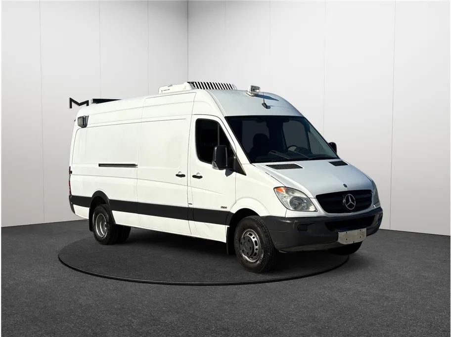 White 2012 Mercedes-benz Sprinter 3500 Cargo Extended w/170 WB Van 3D for sale in Jacksonville, FL