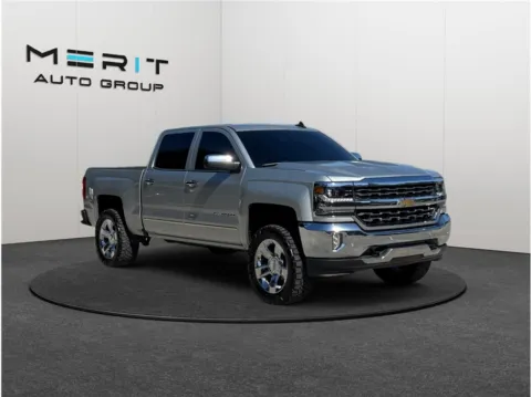 White 2017 Chevrolet Silverado 1500 Crew Cab LTZ Pickup 4D 5 3/4 ft for sale in Jacksonville, FL
