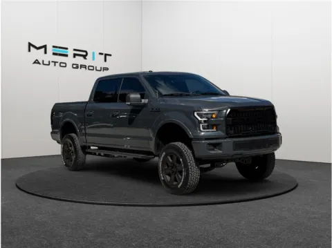 Gray 2016 Ford F-150 SuperCrew Cab XLT Pickup 4D 5 1/2 ft for sale in Jacksonville, FL