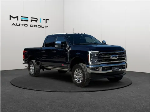 Blue 2024 Ford F350 Super Duty Crew Cab King Ranch Pickup 4D 6 3/4 ft for sale in Jacksonville, FL