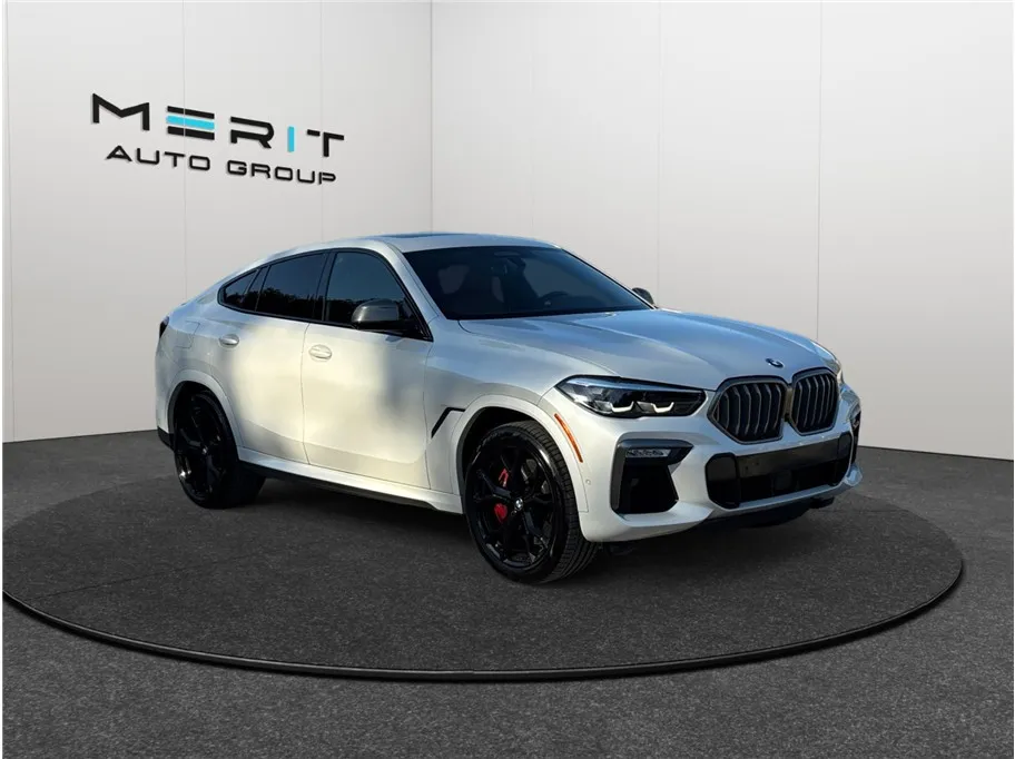 White 2021 BMW X6 M50i Sport Utility 4D for sale in Jacksonville, FL