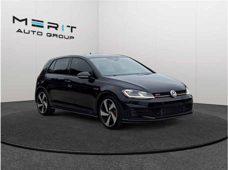 Black 2019 Volkswagen Golf GTI Autobahn Hatchback Sedan 4D for sale in Jacksonville, FL