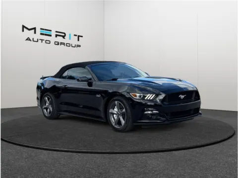 Black 2015 Ford Mustang GT Premium Convertible 2D for sale in Jacksonville, FL