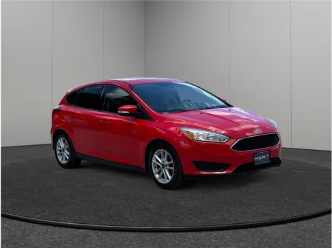 Red 2017 Ford Focus SE Hatchback 4D for sale in Jacksonville, FL