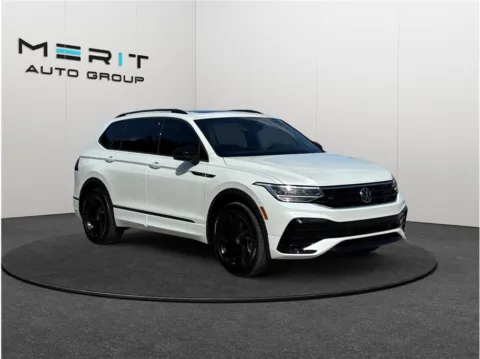 White 2023 Volkswagen Tiguan SE R-Line Black Sport Utility 4D for sale in Jacksonville, FL