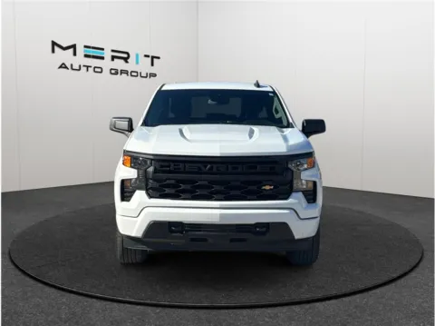 Another view of 2022 Chevrolet Silverado 1500 Double Cab Custom Pickup 4D 6 1/2 ft for sale in Jacksonville, FL at Merit Auto Group Atlantic