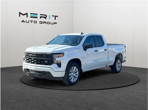 More photos of 2022 Chevrolet Silverado 1500 Double Cab Custom Pickup 4D 6 1/2 ft at Merit Auto Group Atlantic, FL