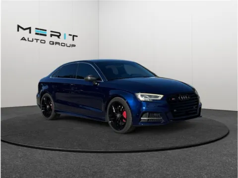 Blue 2018 Audi S3 Premium Plus Sedan 4D for sale in Jacksonville, FL