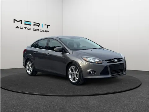 Gray 2014 Ford Focus Titanium Sedan 4D for sale in Jacksonville, FL