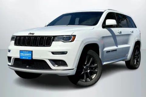White 2018 Jeep Grand Cherokee High Altitude Sport Utility 4D for sale in Janesville, WI
