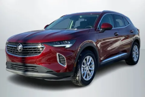 Red 2021 Buick Envision Preferred Sport Utility 4D for sale in Janesville, WI