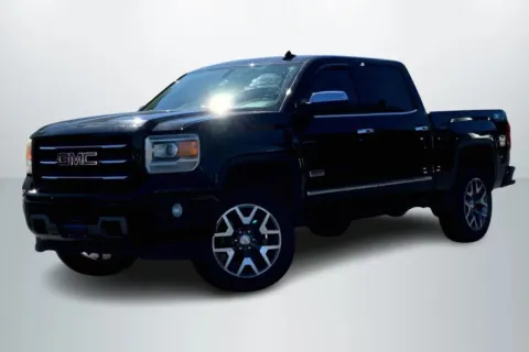 Blue 2015 GMC Sierra 1500 Crew Cab SLT Pickup 4D 5 3/4 ft for sale in Janesville, WI