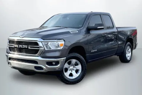 Gray 2022 Ram 1500 Quad Cab Big Horn Pickup 4D 6 1/3 ft for sale in Janesville, WI