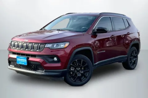 Red 2022 Jeep Compass Latitude Lux Sport Utility 4D for sale in Janesville, WI
