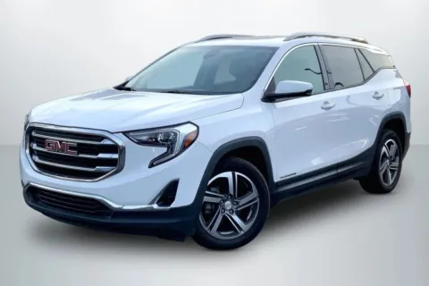 White 2020 GMC Terrain SLT Sport Utility 4D for sale in Janesville, WI