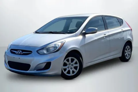 Silver 2014 Hyundai Accent GS Hatchback 4D for sale in Janesville, WI