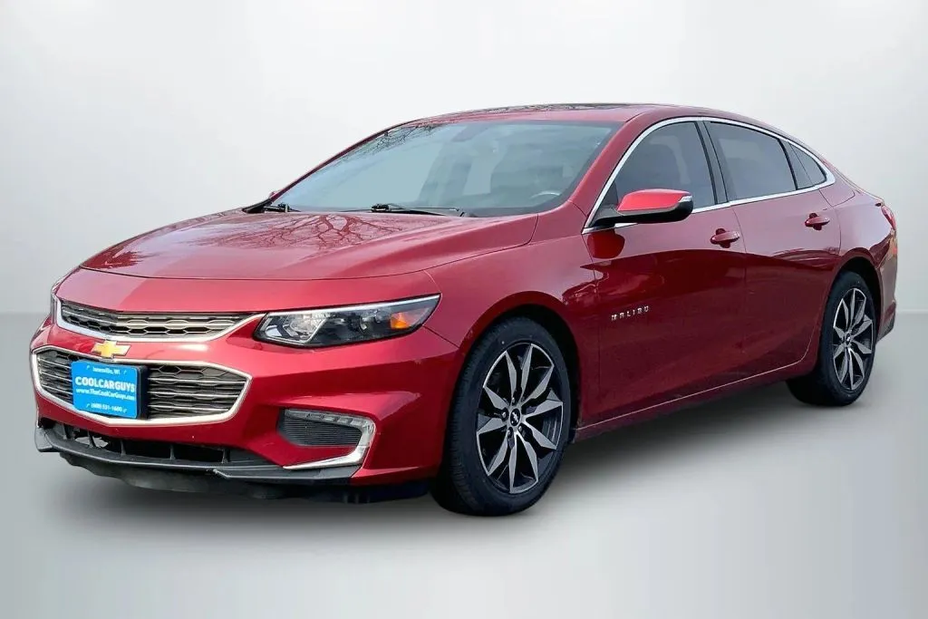 Red 2016 Chevrolet Malibu LT Sedan 4D for sale in Janesville, WI
