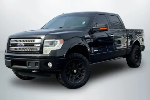 Black 2013 Ford F-150 SuperCrew Cab Limited Pickup 4D 5 1/2 ft for sale in Janesville, WI