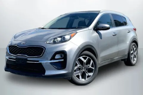 Gray 2021 Kia Sportage EX Sport Utility 4D for sale in Janesville, WI