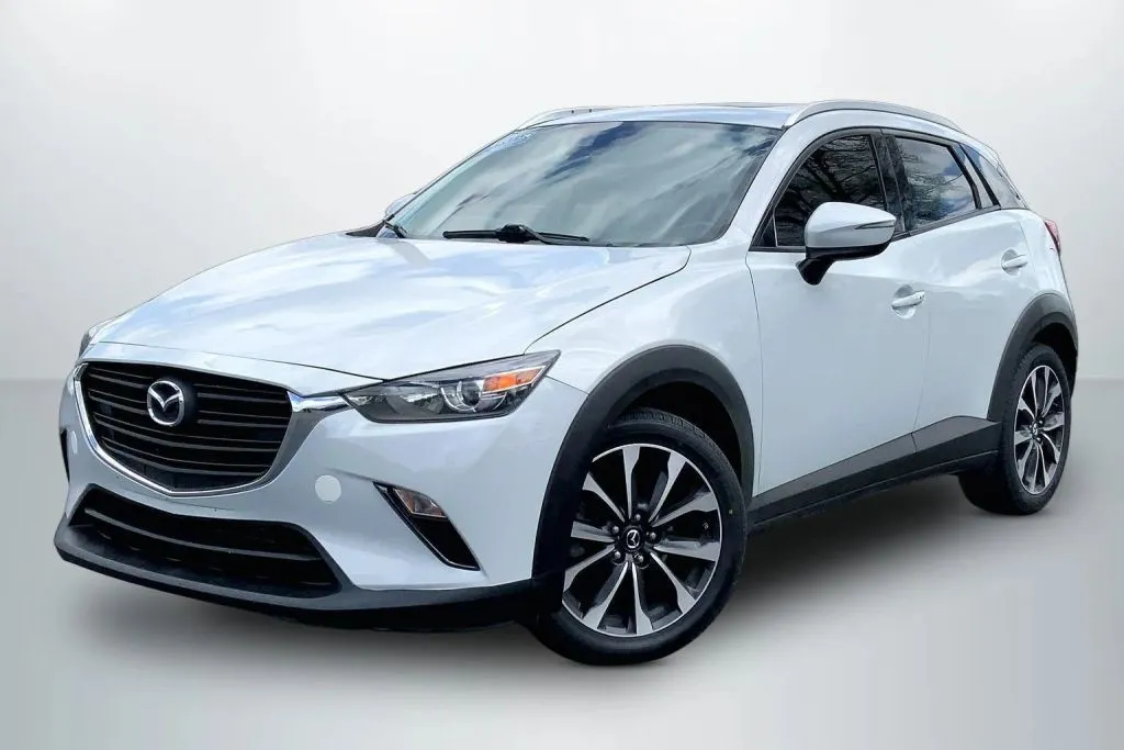 Silver 2019 MAZDA CX-3 Touring Sport Utility 4D for sale in Janesville, WI