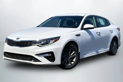 White 2020 Kia Optima LX Sedan 4D for sale in Janesville, WI