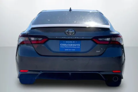 Another view of 2021 Toyota Camry SE Sedan 4D for sale in Janesville, WI at Cool Car Guys