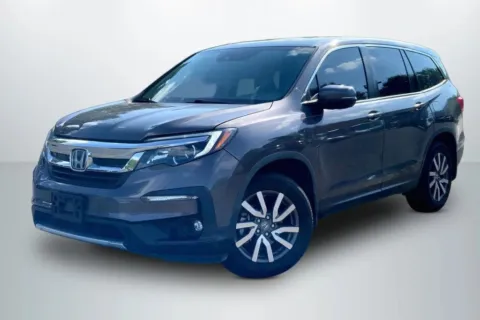 Gray 2019 Honda Pilot EX-L w/Navi & RES Sport Utility 4D for sale in Janesville, WI