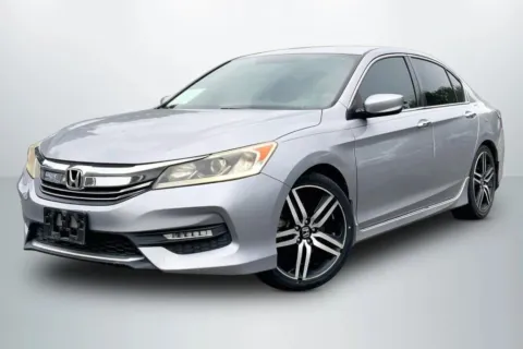 Silver 2017 Honda Accord Sport SE Sedan 4D for sale in Janesville, WI