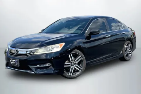 Black 2016 Honda Accord Sport Sedan 4D for sale in Janesville, WI
