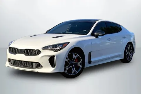 White 2022 Kia Stinger GT2 Sedan 4D for sale in Janesville, WI