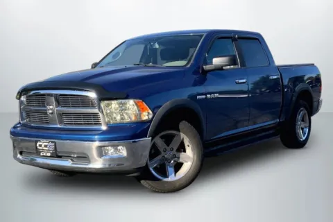 Blue 2010 Dodge Ram 1500 Crew Cab SLT Pickup 4D 5 1/2 ft for sale in Janesville, WI
