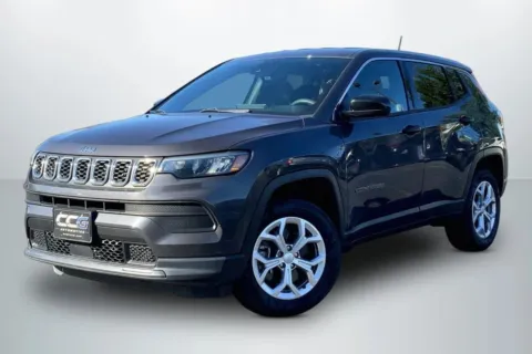 Gray 2024 Jeep Compass Sport SUV 4D for sale in Janesville, WI