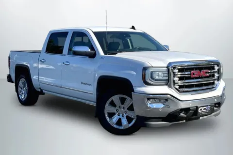Photos of 2018 GMC Sierra 1500 Crew Cab SLT Pickup 4D 5 3/4 ft for sale in Janesville, WI at CCG Automotive