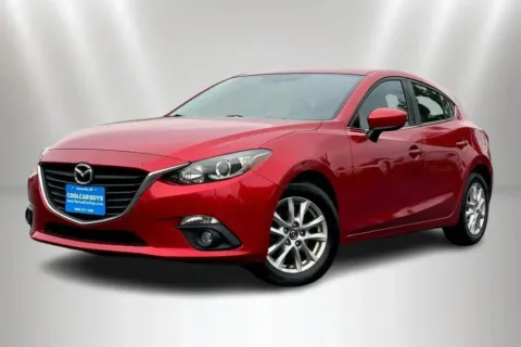 Red 2015 MAZDA MAZDA3 i Grand Touring Hatchback 4D for sale in Janesville, WI