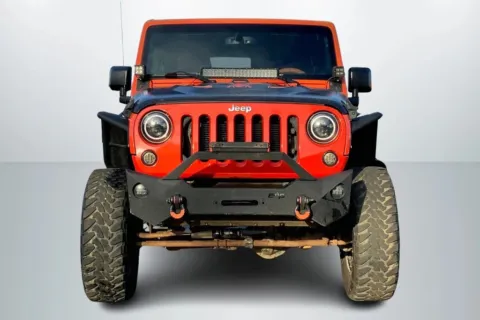 Another view of 2015 Jeep Wrangler Unlimited Rubicon Sport Utility 4D for sale in Janesville, WI at Cool Car Guys