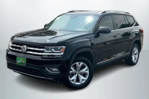 Black 2018 Volkswagen Atlas SEL 4Motion Sport Utility 4D for sale in Janesville, WI