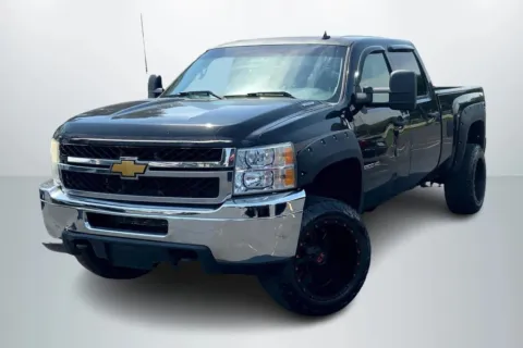 Black 2012 Chevrolet Silverado 2500 HD Crew Cab LT Pickup 4D 6 1/2 ft for sale in Janesville, WI