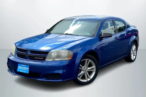 Blue 2014 Dodge Avenger SE Sedan 4D for sale in Janesville, WI
