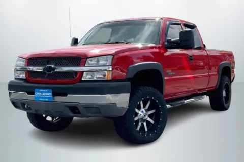 Brown 2003 Chevrolet Silverado 2500 HD Extended Cab LS Pickup 4D 6 1/2 ft for sale in Janesville, WI