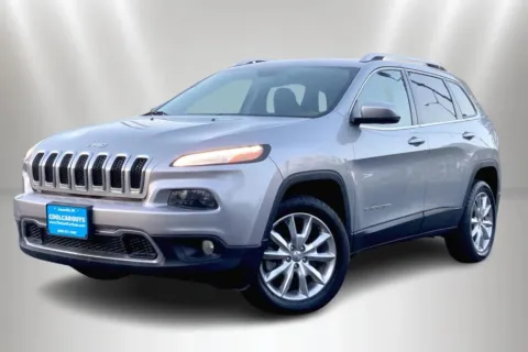 Gray 2015 Jeep Cherokee Limited Sport Utility 4D for sale in Janesville, WI