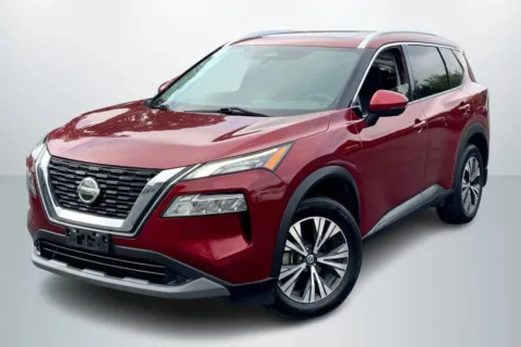 Red 2021 Nissan Rogue SV Sport Utility 4D for sale in Janesville, WI