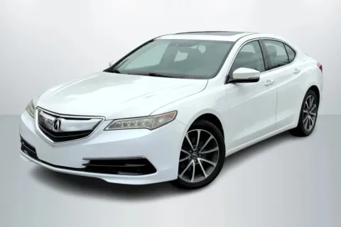 White 2016 Acura TLX 3.5 Sedan 4D for sale in Janesville, WI